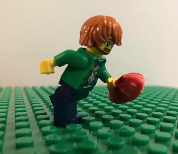Mô hình quả bóng bầu dục (football) mini tương thích với LEGO - Image 4