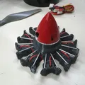 Mô hình động cơ Radial 9 xy-lanh giả lập cho máy bay tỉ lệ 1:5 - Thumbnail 1