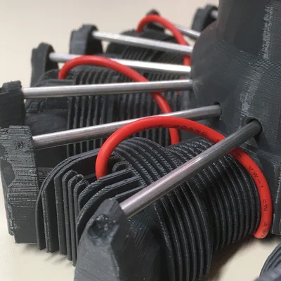 Mô hình động cơ Radial 9 xy-lanh giả lập cho máy bay tỉ lệ 1:5