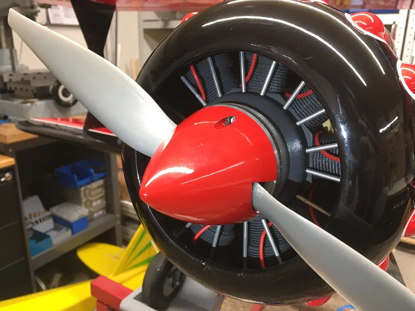 Mô hình động cơ Radial 9 xy-lanh giả lập cho máy bay tỉ lệ 1:5 - Image 7