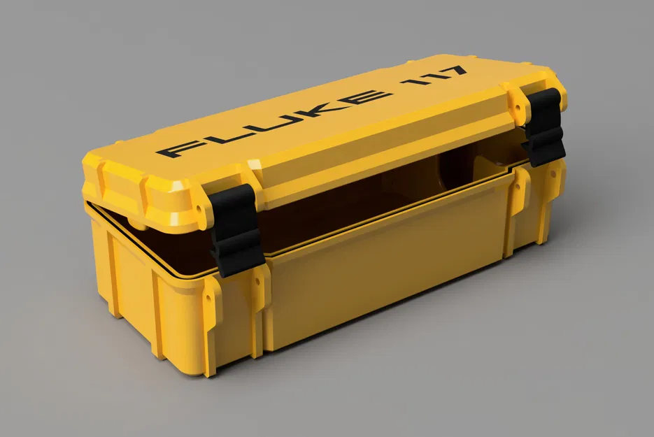 Hộp bảo vệ cứng cáp (Rugged case) cho Fluke 117 / 115 / 114 - Image 2