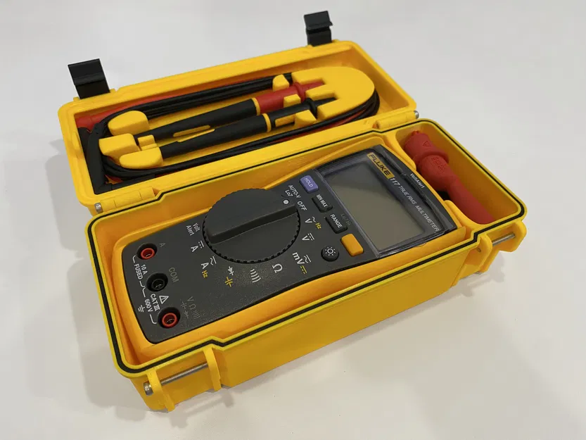 Hộp bảo vệ cứng cáp (Rugged case) cho Fluke 117 / 115 / 114 - Image 3