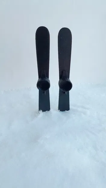 Bộ ván trượt tuyết mini cho ngón tay - Đồ chơi in 3D cực chất - Image 3