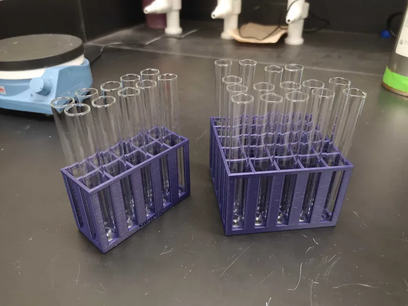 Khay Đựng Ống Nghiệm 3D (10x, 25x, 50x) - Giải Pháp Sắp Xếp Khoa Học - Image 1