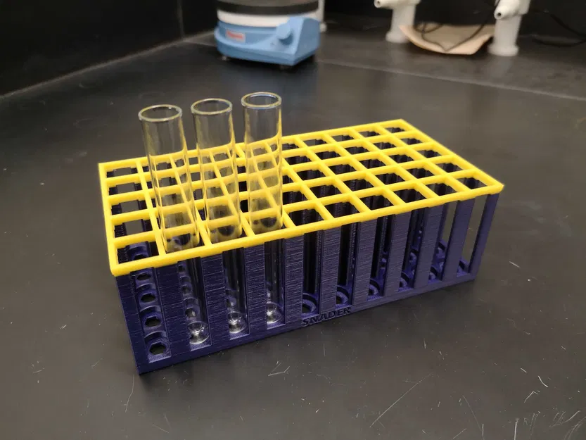 Khay Đựng Ống Nghiệm 3D (10x, 25x, 50x) - Giải Pháp Sắp Xếp Khoa Học - Image 2