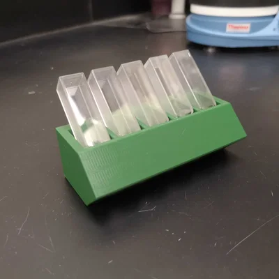 Giá đỡ và làm khô cuvette thí nghiệm (5x hoặc 10x) cho máy quang phổ