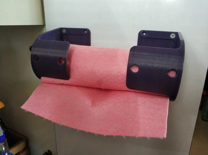 Giá treo túi rác và khăn giấy 3D đa năng cho tủ bếp - Image 2