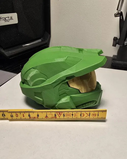 Mô hình mũ Master Chief MK 6 trang trí bàn làm việc cực chất - Image 3