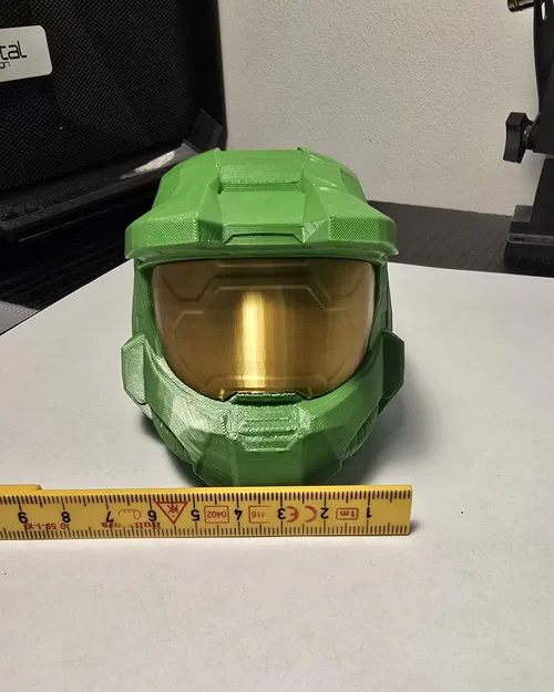 Mô hình mũ Master Chief MK 6 trang trí bàn làm việc cực chất - Image 4