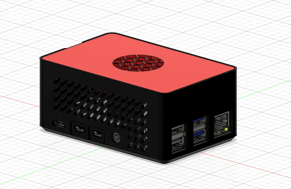 Case Raspberry Pi 4 - Kèm file STEP - Image 6