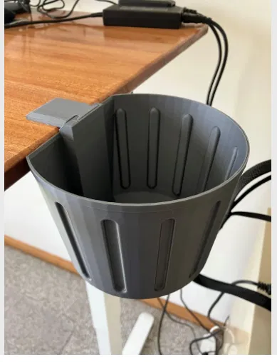 Thùng rác để bàn gắn cạnh thông minh (Desk Bin) - Image 1