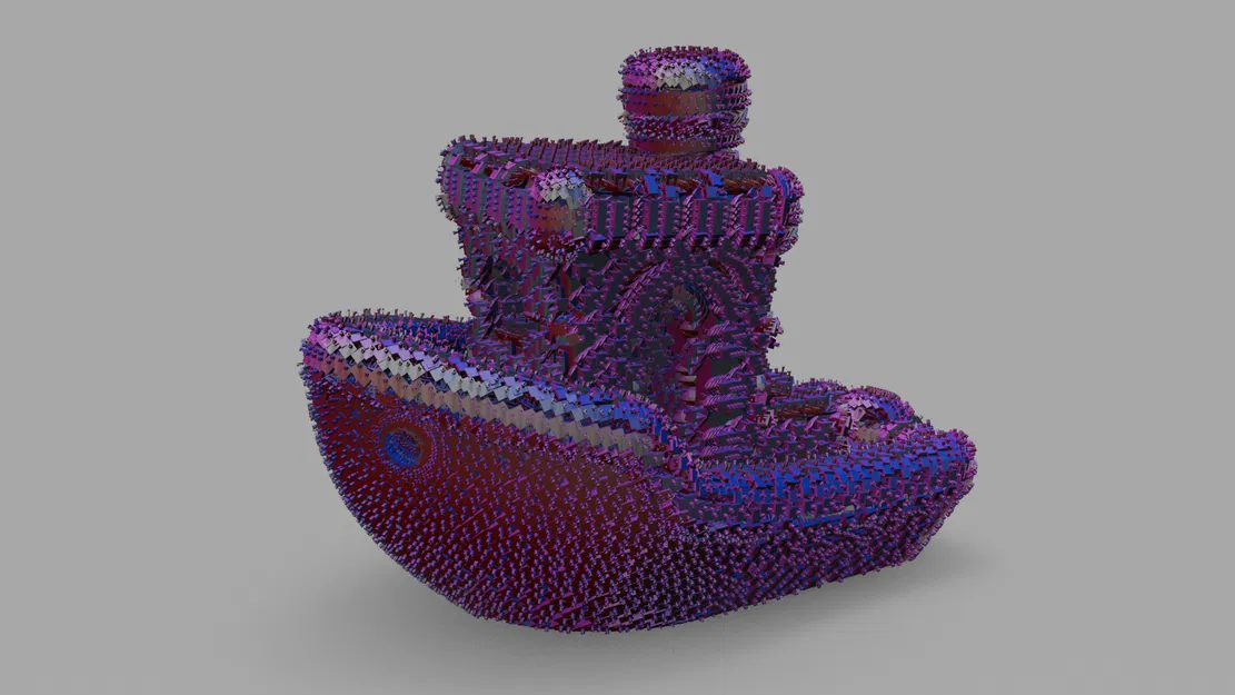 Mô hình 3D Benchy Fractal: Thử thách chi tiết ấn tượng - Image 1