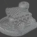 Mô hình 3D Benchy Fractal: Thử thách chi tiết ấn tượng - Thumbnail 2