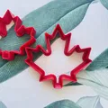 Khuôn cắt bánh quy hình lá phong Canada - Thumbnail 2