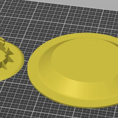 Nắp chụp mâm xe Volkswagen (Center Cap) 7D0 601 149 A in 3D