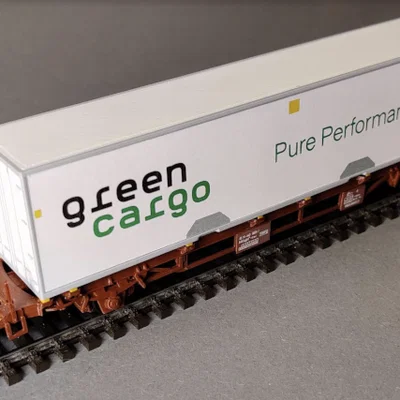 Mô hình Jumbo Container tỉ lệ H0 (1:87)