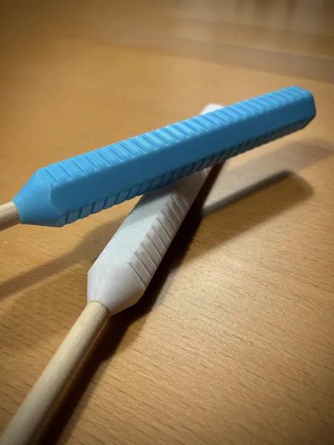 Dụng cụ gãi lưng - Dùng với que gỗ hoặc thanh dowel 8mm - Image 2