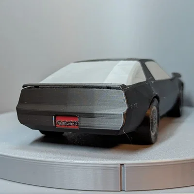 KITT - Knight Rider - Mô hình Pontiac Firebird Trans Am Kit Card (tỷ lệ 1:24)