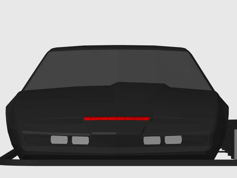 KITT - Knight Rider - Mô hình Pontiac Firebird Trans Am Kit Card (tỷ lệ 1:24) - Image 7