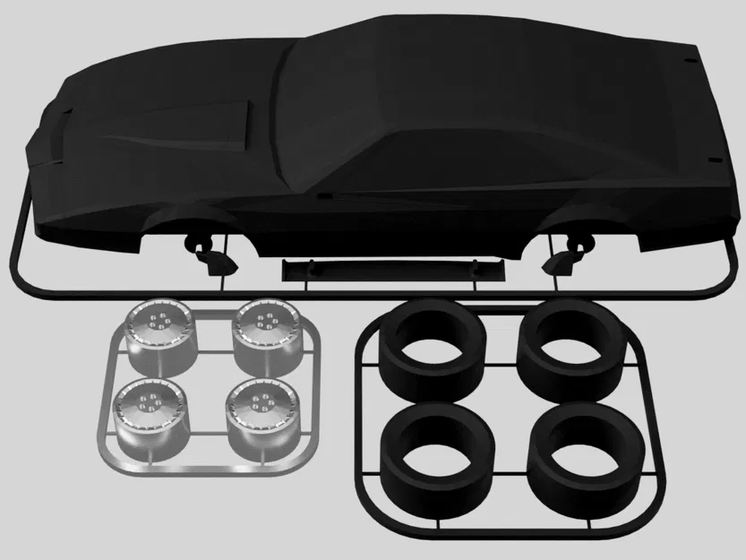 KITT - Knight Rider - Mô hình Pontiac Firebird Trans Am Kit Card (tỷ lệ 1:24) - Image 11