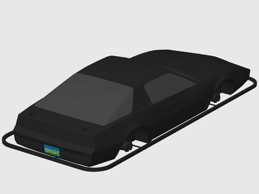 KITT - Knight Rider - Mô hình Pontiac Firebird Trans Am Kit Card (tỷ lệ 1:24) - Image 13