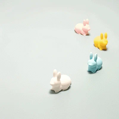 Mô hình chú thỏ xinh xắn Another Army of Bunnies - File in 3D đẹp