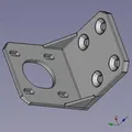Giá đỡ động cơ bước NEMA17 có thể tùy chỉnh bằng FreeCAD - Thumbnail 1