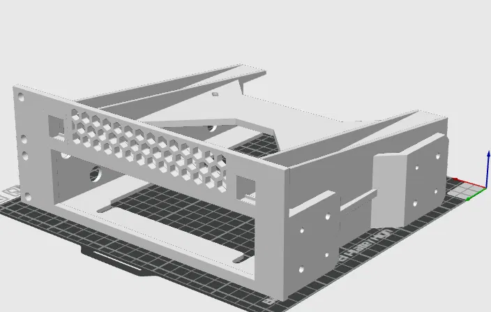 Giá đỡ rack 2U 19 inch cho Minisforum MS-01 (kèm quạt & 2 cổng Keystone) - Image 1