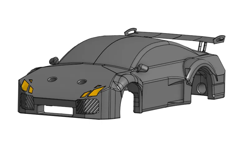Thân xe H2GP RC - Tùy chỉnh theo phong cách của bạn! - Image 1