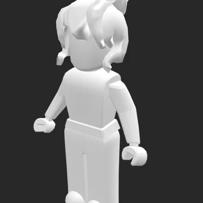 Mô hình 3D Bacon Hair Girl từ Roblox cực chất