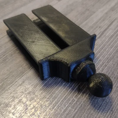 Ngàm giữ điện thoại trên xe VW Golf Plus và Tiguan (Đầu bi 16mm)