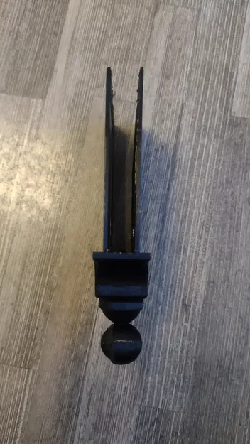 Ngàm giữ điện thoại trên xe VW Golf Plus và Tiguan (Đầu bi 16mm) - Image 2