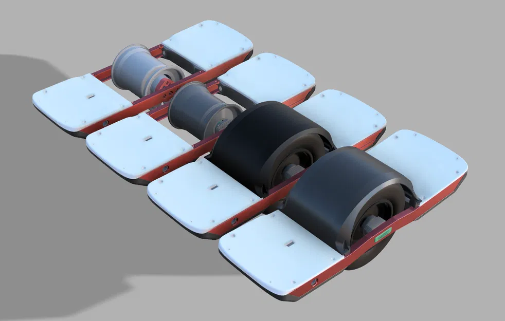 Mô hình lắp ráp khung xe Onewheel XR (PubParts) cho người đam mê độ xe - Image 1