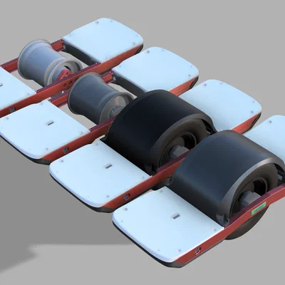 Mô hình lắp ráp khung xe Onewheel XR (PubParts) cho người đam mê độ xe