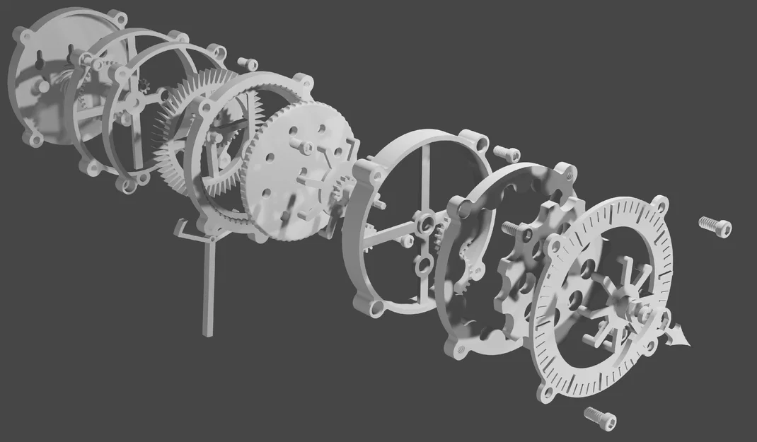 Đồng hồ quả lắc - Pendulum Clock - Image 4