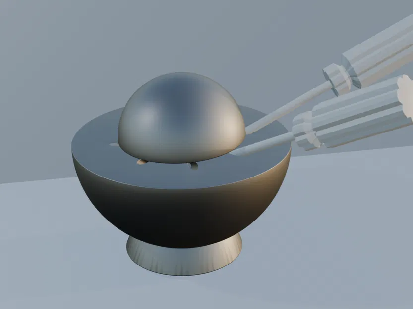 Giá đỡ 8 tua vít hình lõi quỷ (Demon Core) - Image 1