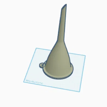 Phễu cổ dài (long funnel) có rãnh thoát khí tiện lợi cho gia đình