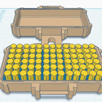 Hộp đựng đạn .22LR siêu bền in Print-in-Place