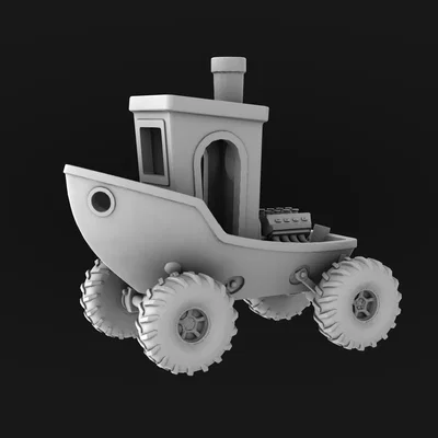 All Terrain Benchy - Phiên bản vượt mọi địa hình