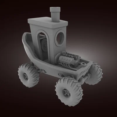 All Terrain Benchy - Phiên bản vượt mọi địa hình