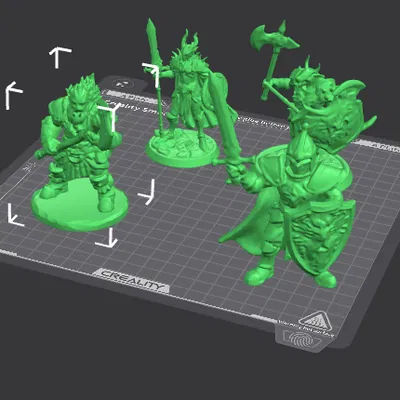 Bộ sưu tập mô hình nhân vật D&D (Dungeon & Dragons) in 3D