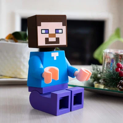 Mô hình Minecraft Steve Khổng Lồ (16 inch) – Khởi đầu cuộc phiêu lưu kỳ thú!