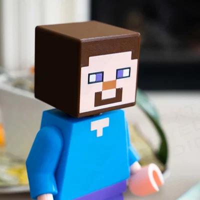 Mô hình Minecraft Steve Khổng Lồ (16 inch) – Khởi đầu cuộc phiêu lưu kỳ thú!
