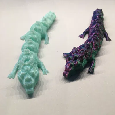 Mô hình Rồng Nhỏ (Small Dragon) in 3D linh hoạt cực chất