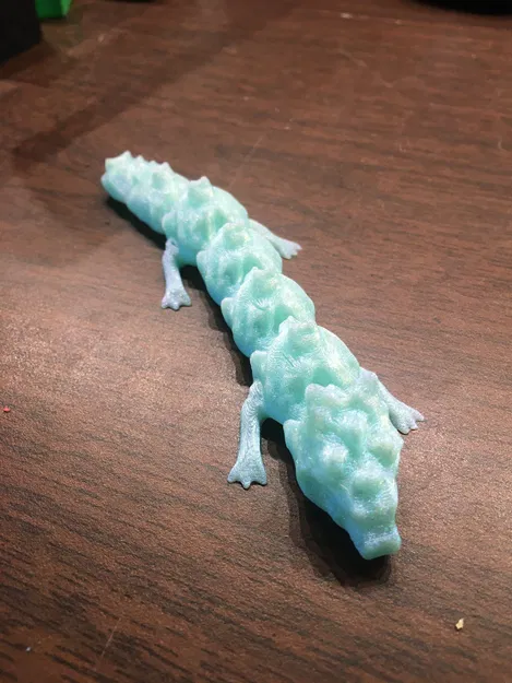 Mô hình Rồng Nhỏ (Small Dragon) in 3D linh hoạt cực chất - Image 3