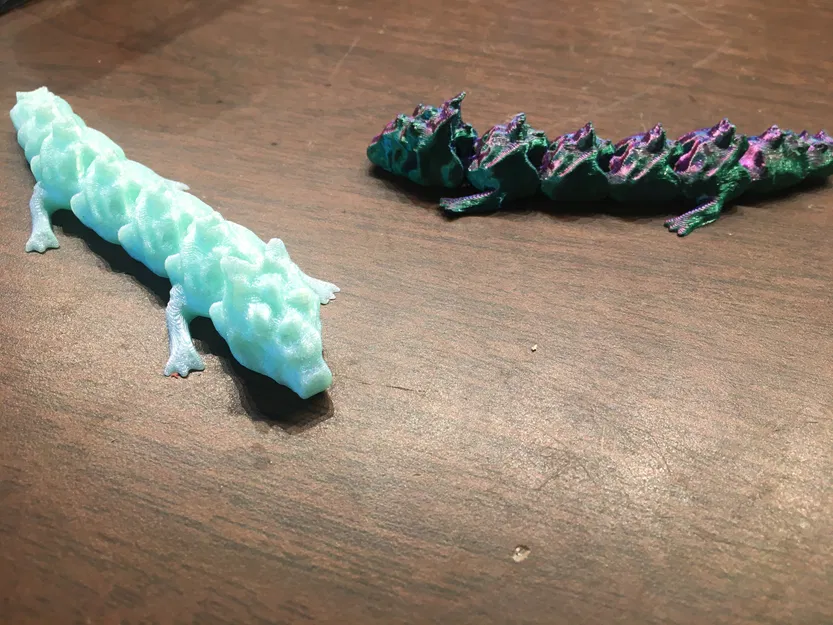 Mô hình Rồng Nhỏ (Small Dragon) in 3D linh hoạt cực chất - Image 4