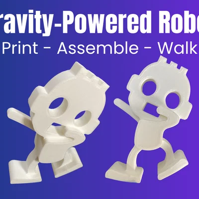 Robot Đi Bộ Ramp Walker – Không Cần Pin!