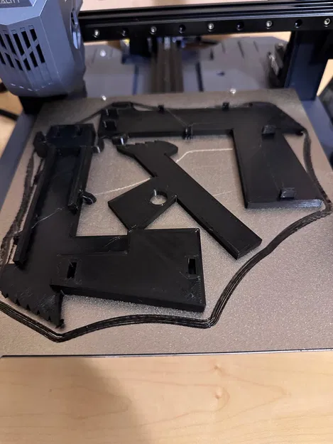 Mô hình súng bắn thun 3D (Rubber Gun) giải trí cực vui - Image 4