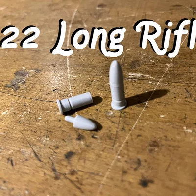 Mô hình viên đạn .22 Long rifle giả