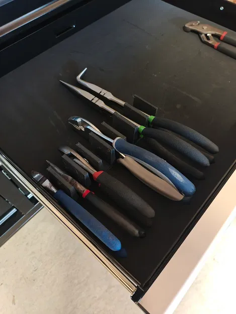 Kệ Đứng Để Kìm Cho Hộp Đồ Nghề (Toolbox Pliers Rack) - Image 1